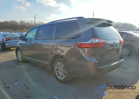 2016 Toyota Sienna Xle from USA, damaged, VIN 5TDYK3DC2GS711158